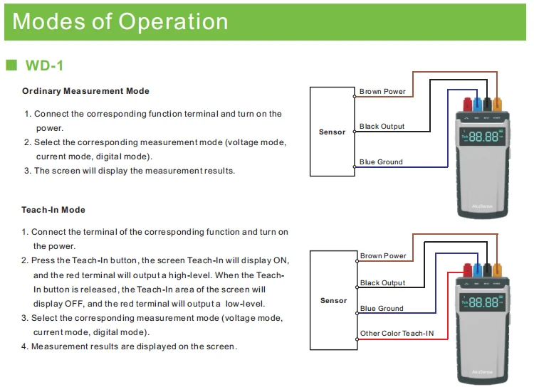 Sensor tester, Sensor test set All industrial manufacturers WD1