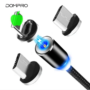 USB LED Light 3 1 Magnetic Charging Cable Car Charger