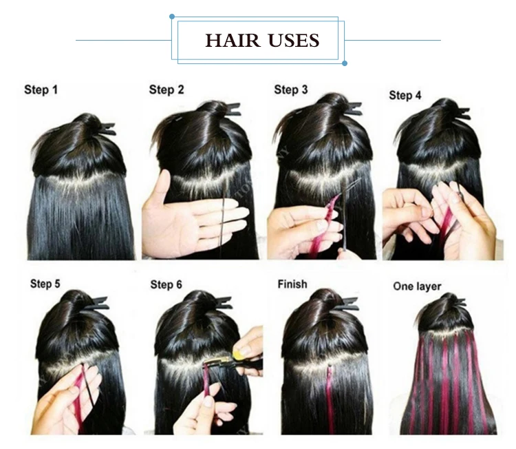 Наращивание волос express hair