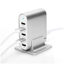 New 6-port 50W Desktop Charger Station with US/EU/UK/AU plug for iPad for iPhone