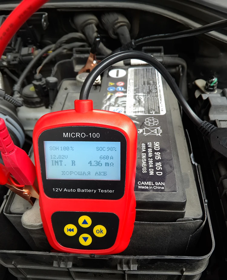 Conductance Analyzers Actual Cca Capacity Battery Tester Micro100
