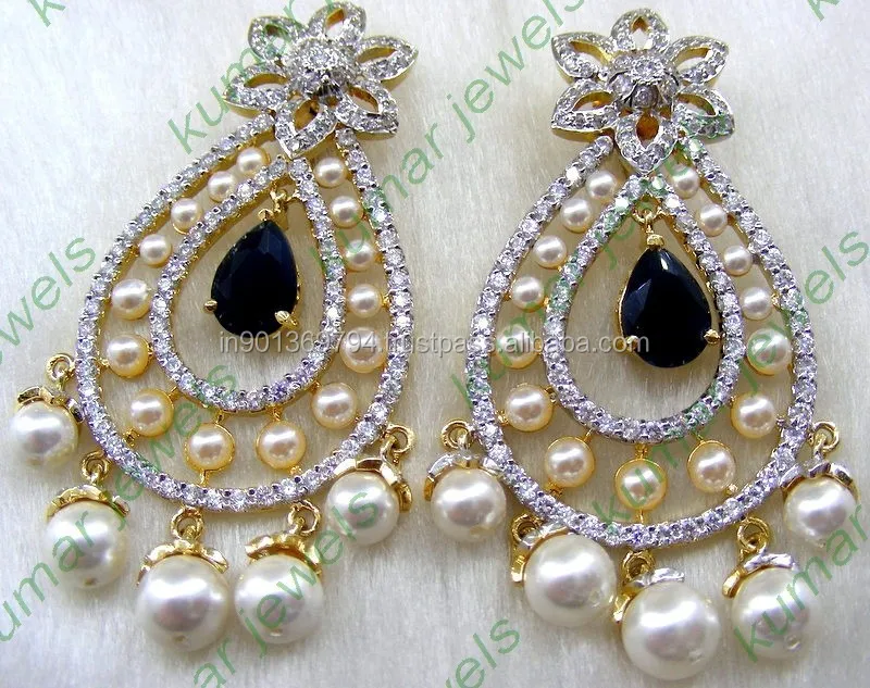 Designer Hanging Pearl Earrings Latest Design Of Designer Hanging Pearl Earrings Latest Design Of Earring Fashion Product On Alibaba