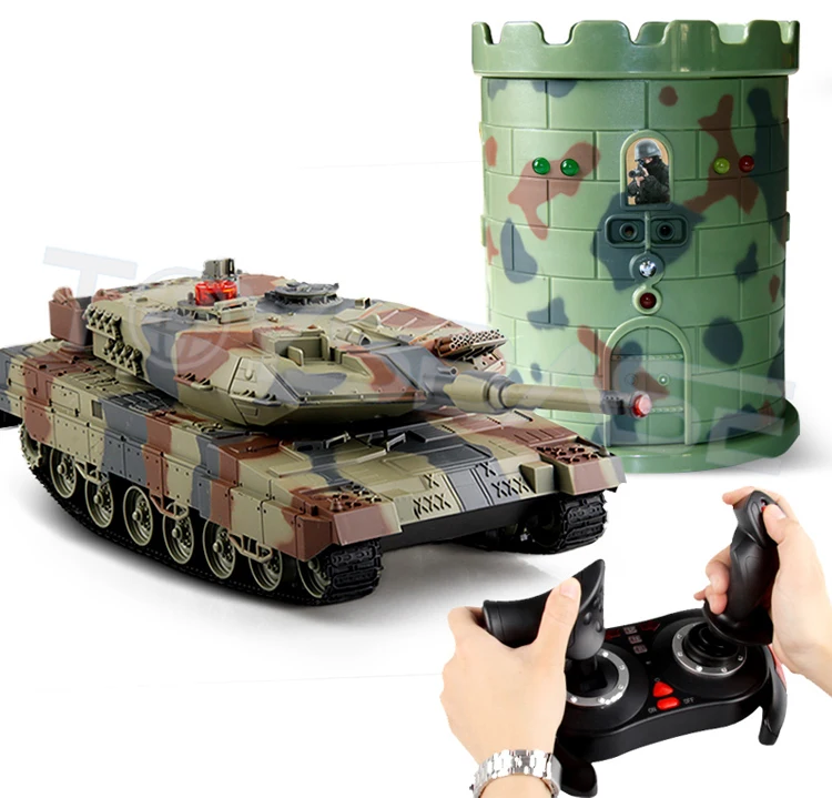 Rc Battle Tank Toy - New Scene Simulation Fighting Remote Control Toy ...