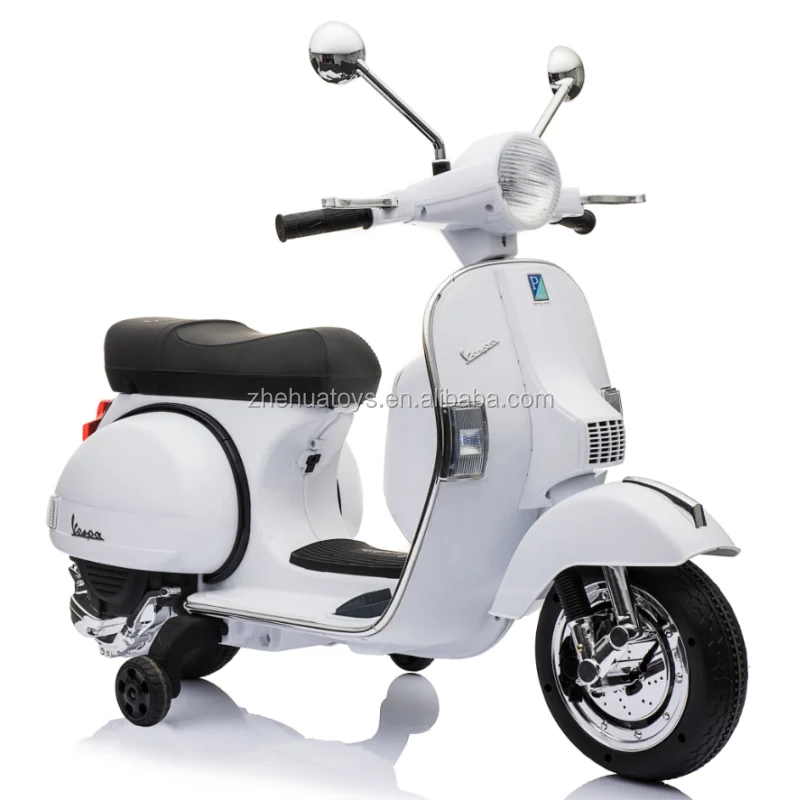 AIJYU TOYS 乗用玩具 電動乗用バイク Vespa GTS mini 【簡単