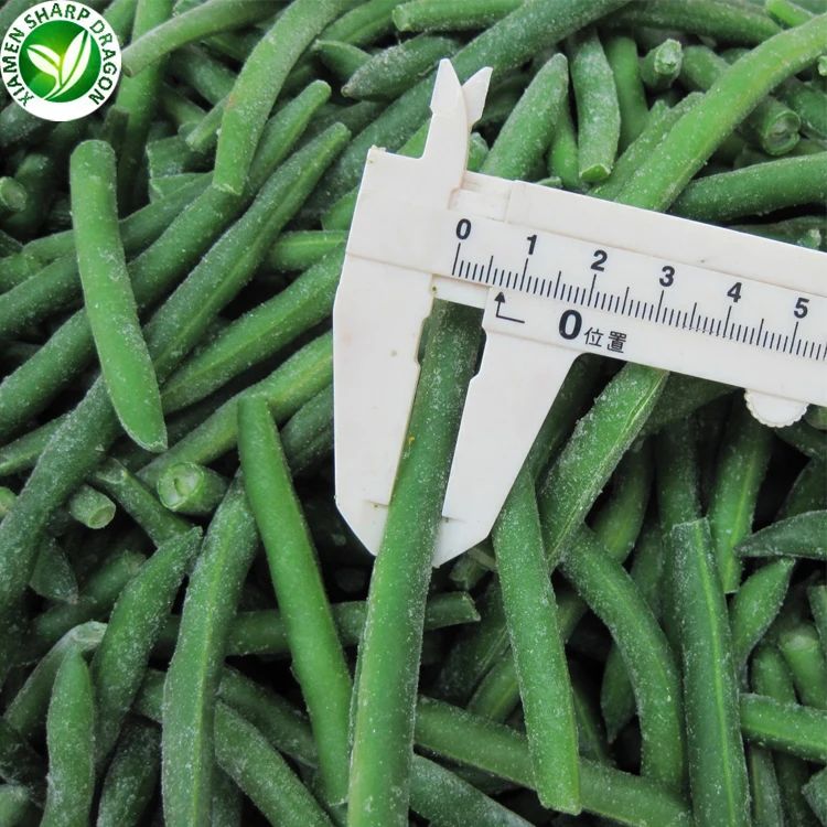 
IQF Organic vegetable frozen green bean for sale 