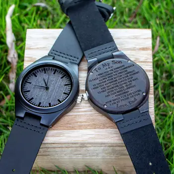 husband engraved watch