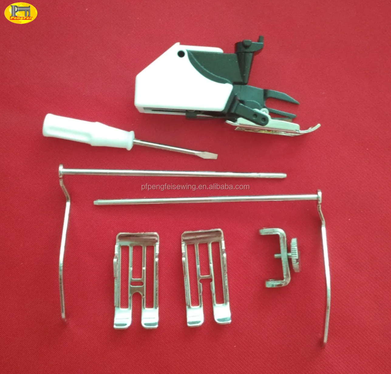 Multifunction Household Sewing Machine Parts Bernina Style Walking Foot With Seam Guide Bw2