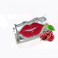 

Red color Collagen lip mask private label