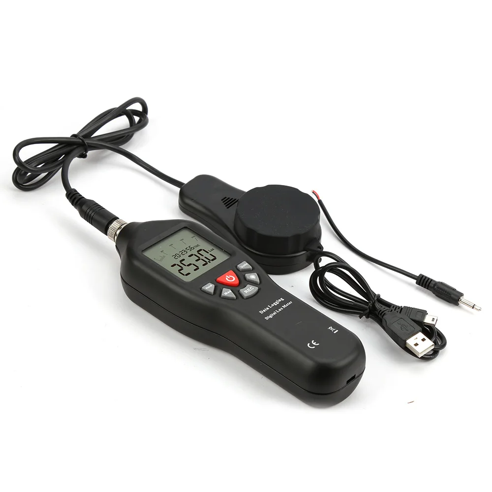 2023 High accuracy Recording 20000 datas USB lux meter for LED light  TL-600