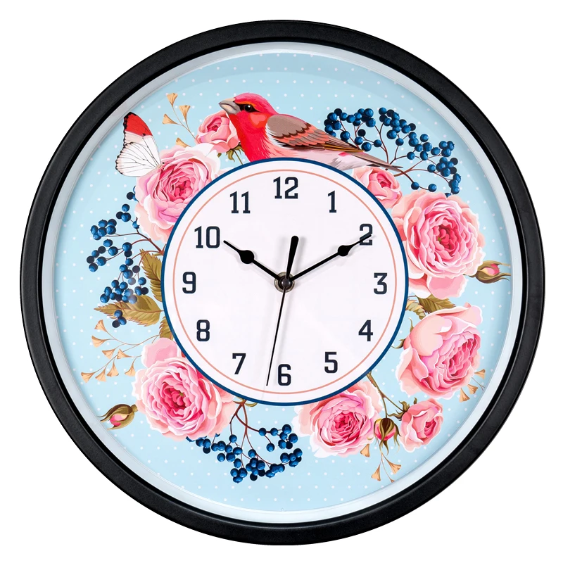 

Amazon hot sale creative wrought iron Stylish Metal Wall Clock, Customized color