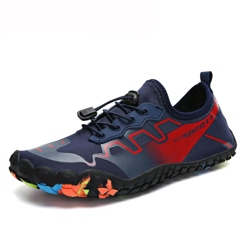 

2019 New Stylish Spring And Summer Outdoor Men Women Diving Beach Shoes Water Aqua Shoes, Red,black,yellow