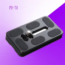 New Universal PU70 SLR Camera Quick Release Plate For Arca Swiss Benro B0 B1 B2 J0 J1 Ballhead Camera Photo Studio Accessories
