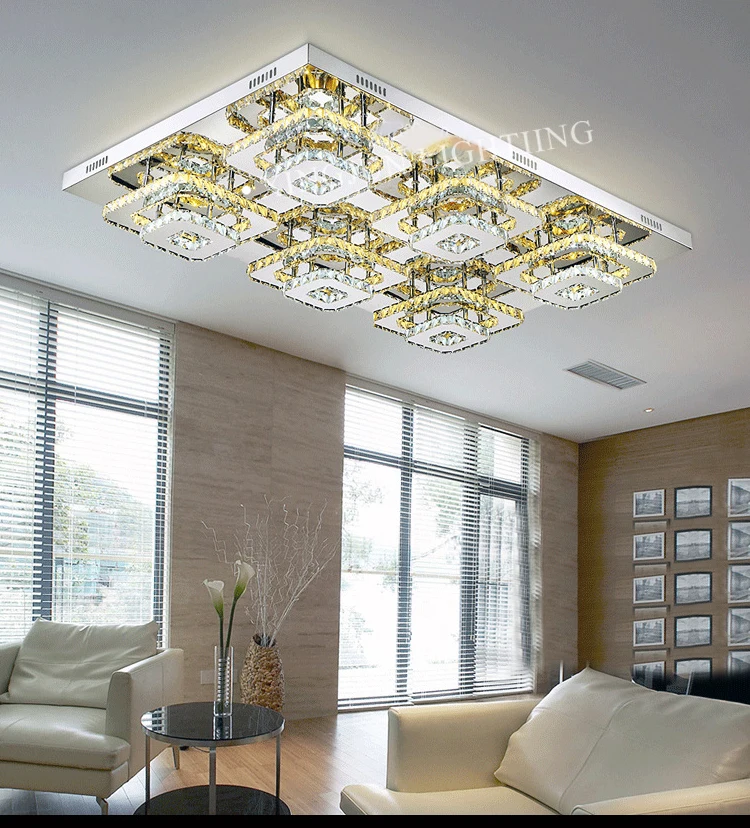 Hotel or residential decorating led square ceiling light / bathroom ceiling heat lamp