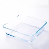 Square Tray glass baking dish oven temperature with lid oven safe baking dish