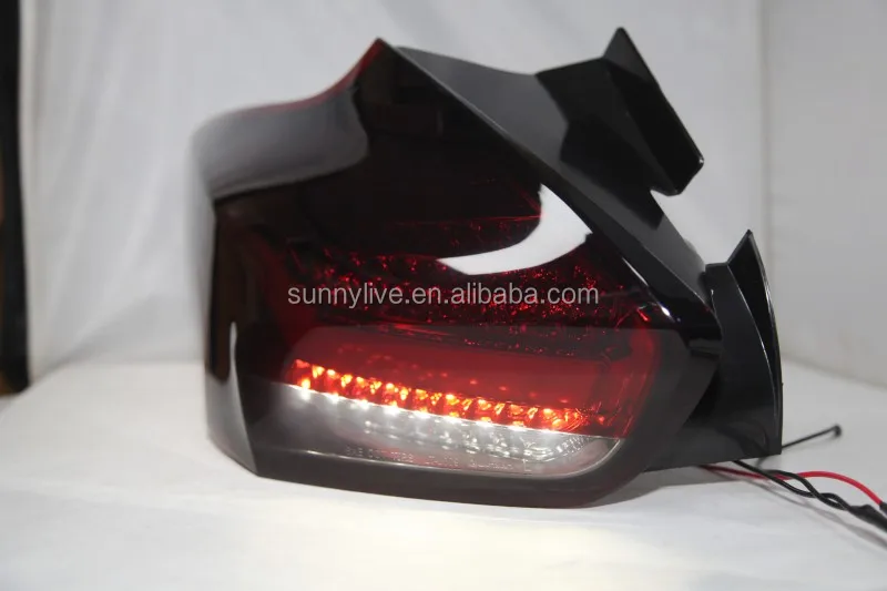 New for Focus 3 LED Strip Tail Lamp for FORD Hatchback 2015-2017 year dark red
