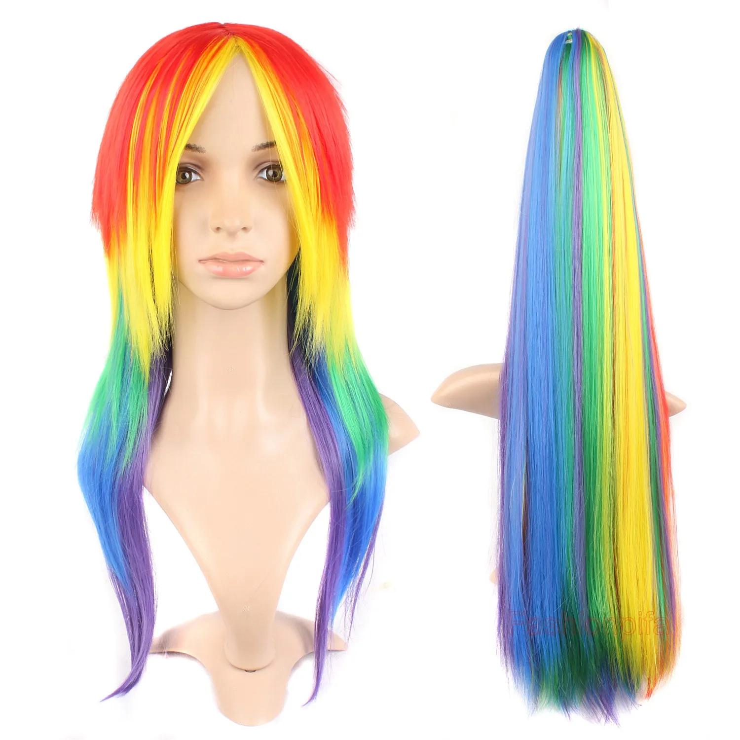 fun colored wigs