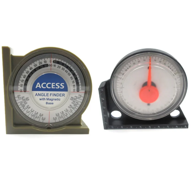 Slope Inclinometer Protractor Angle Finder Tilt Level Meter Clinometer