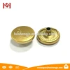 precise dimension Red High Quality Metal Button Snaps For Leather Jacket with rubber core inside