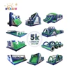 2018 new design 5k obstacle course, inflatable obstacle run, inflatable 5k for sale