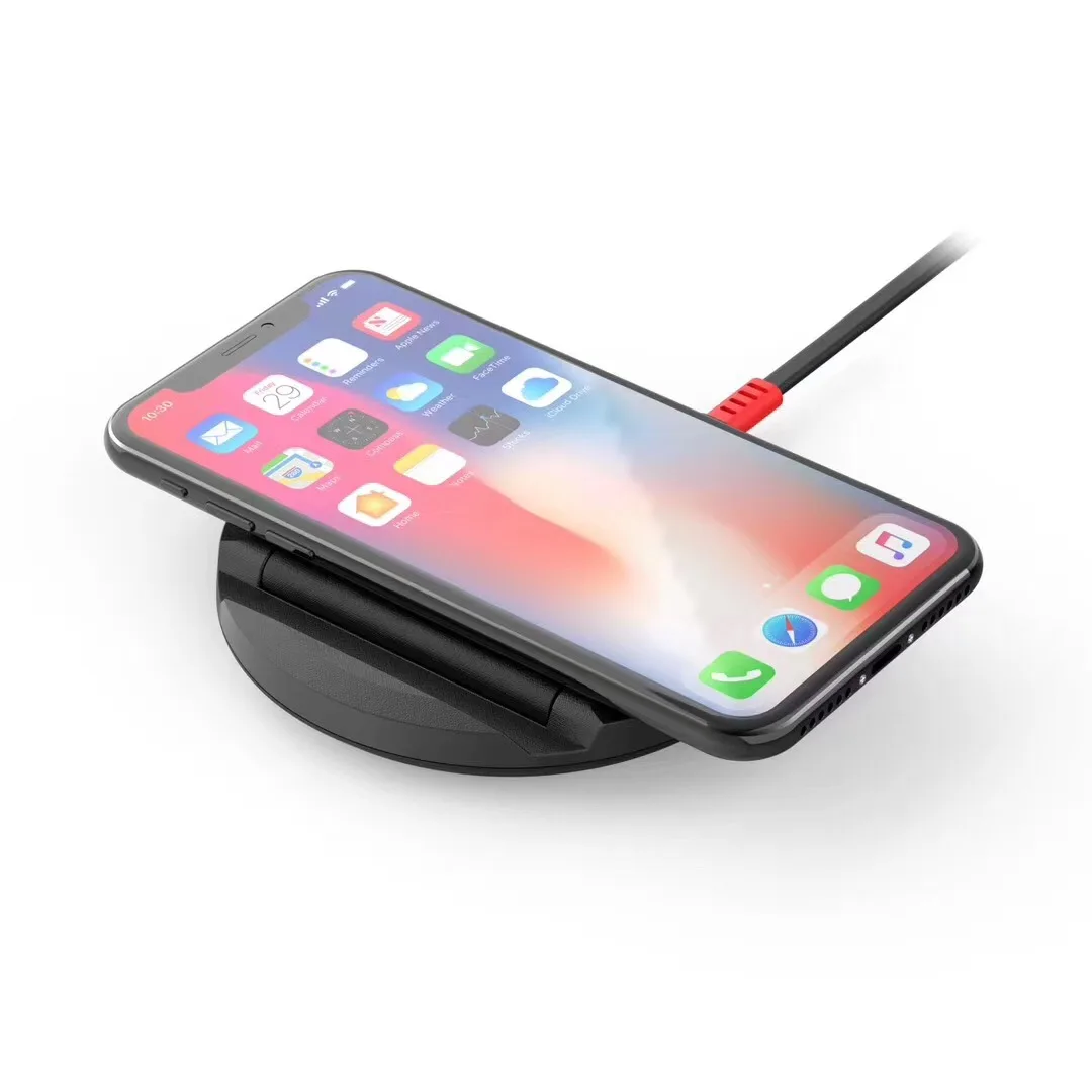 Budi wireless charger stand qi wireless charger fast charger 10W with stand for watch movie offer OEM order