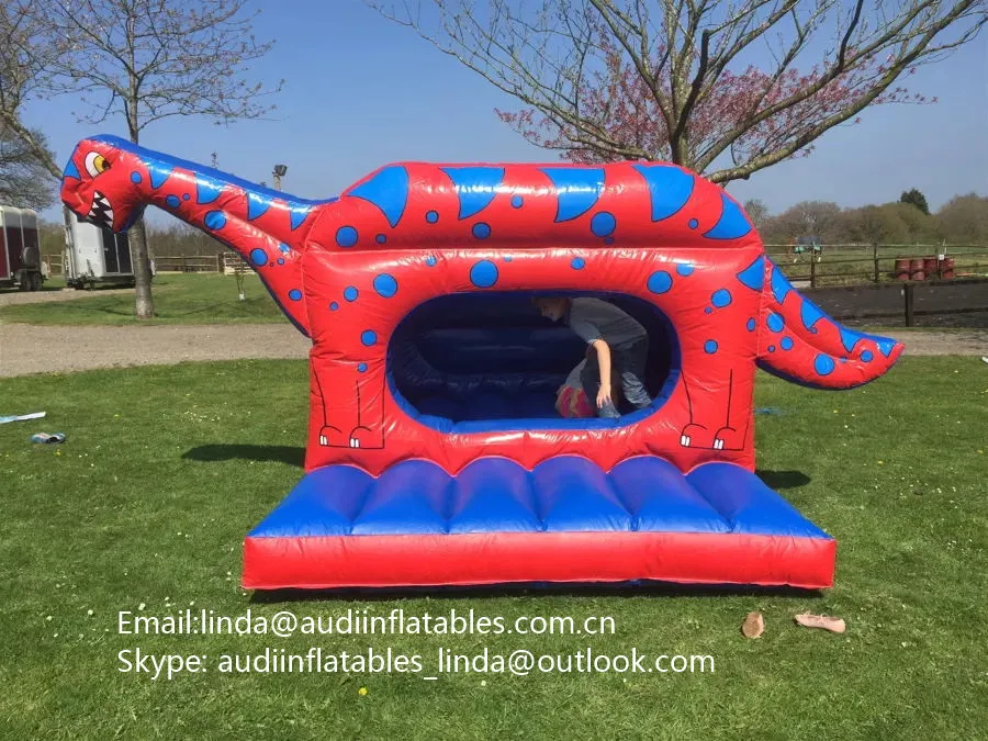 inflatable dino pool