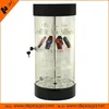 LED Rotating Lock Supermarket Acrylic Display Cabinet for phone