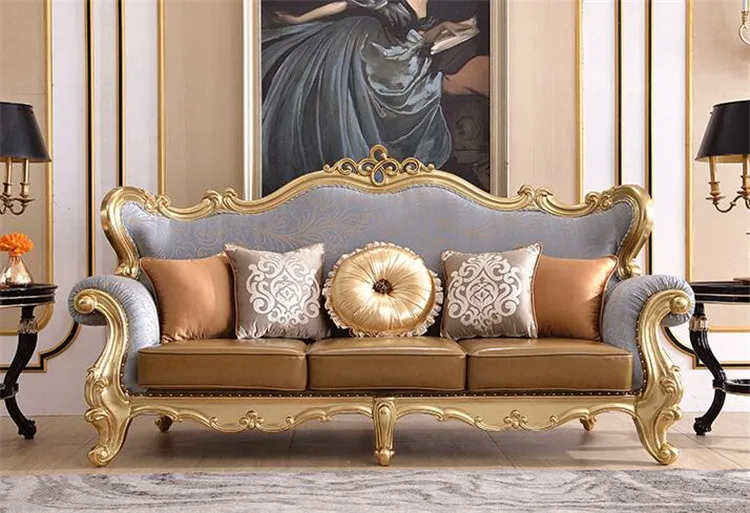 Africa Hot Sell Leather Sofa Set Living Room Furniture Vintage Leather