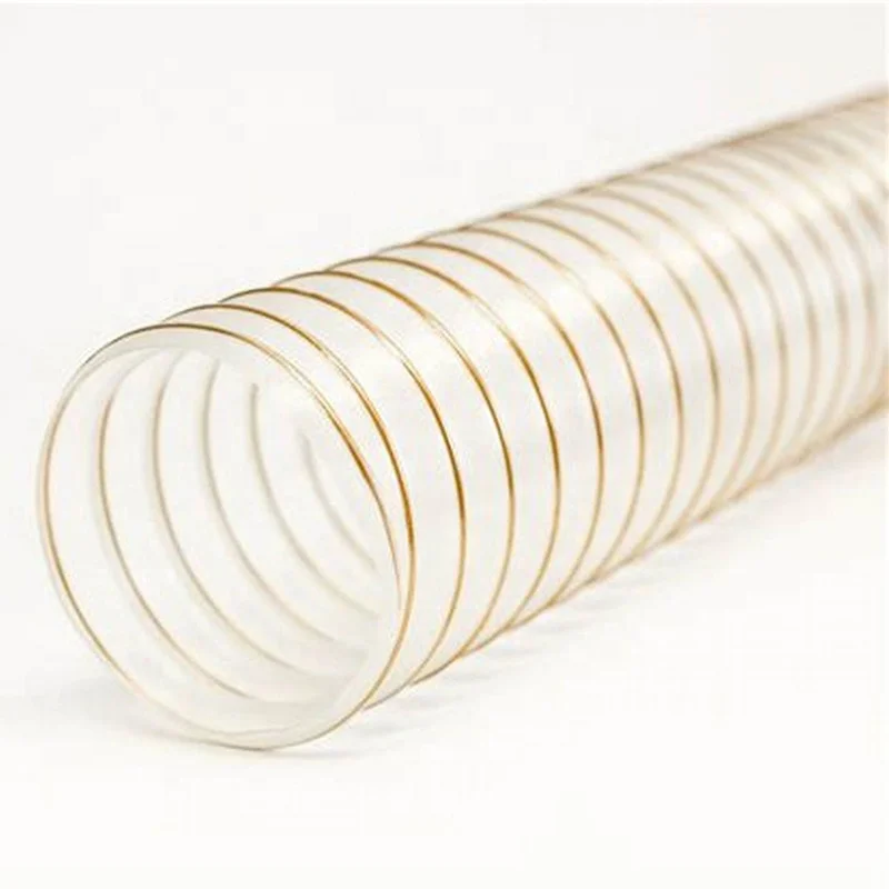 Pu(polyurethane) Suction Hose Clear Flexible Dust Collection Pipe - Buy 