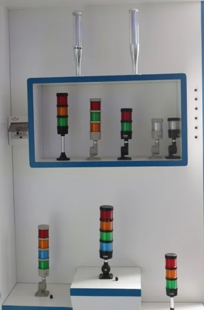 24V Industrial led signal tower light for machine work safe/led tri color warning light