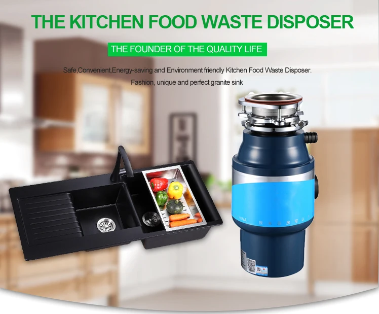 High Standard Wideuse Kitchen Food Waste Disposer,Restaurant Food Waste Grinder Installed Under