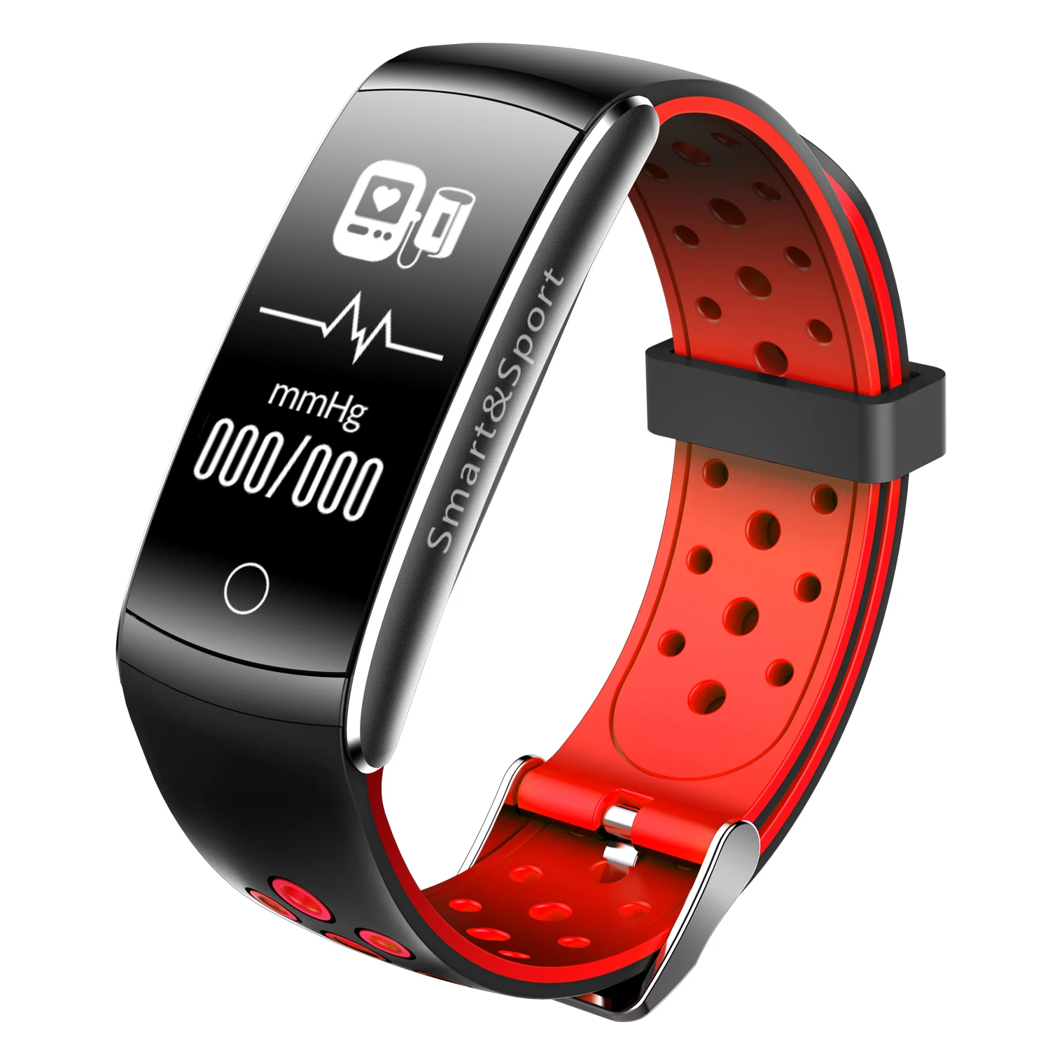 

New Product Wearale Device Smartwatch 2019 No1 Smart Bracelet Q8 With Waterproof IP67, Red;green