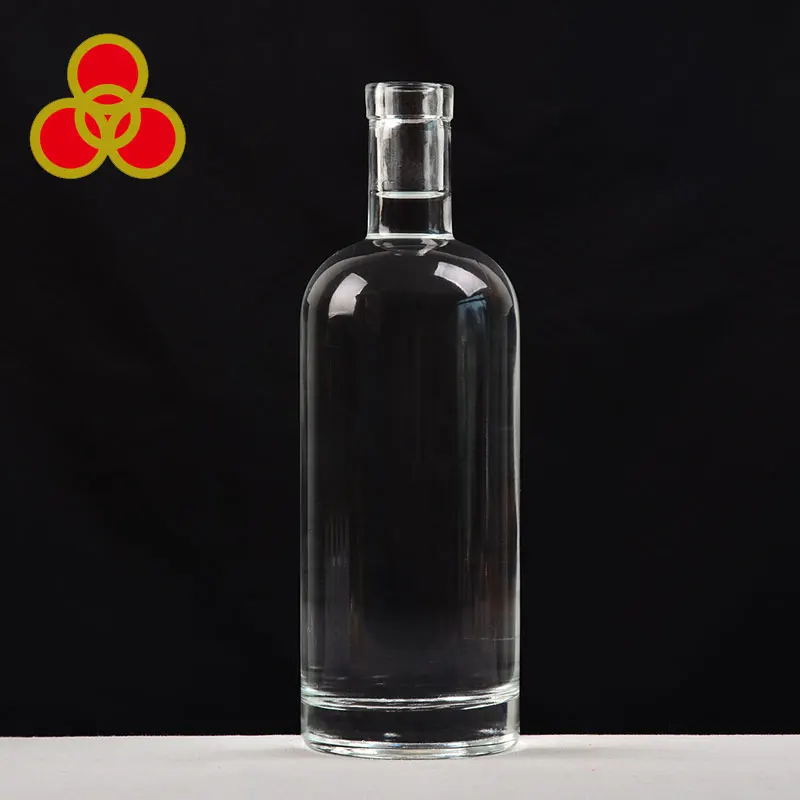 
super flint custom glass vodka bottle 750ml 