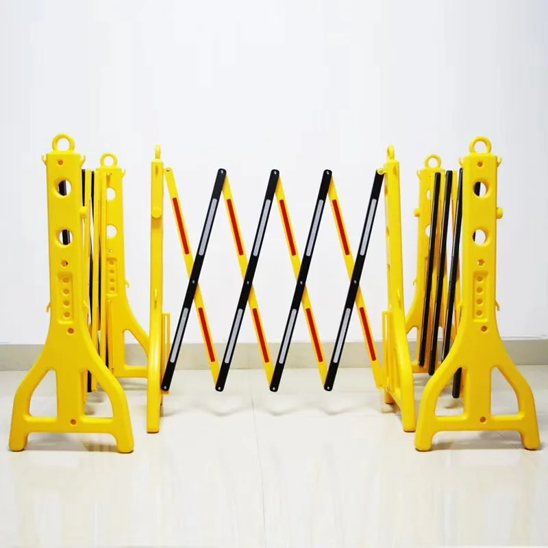 expandable crowd control barricade road traffic foldable barrier