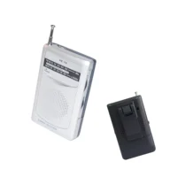 

China manufacture ultra slim mini pocket radio am fm 2 bands