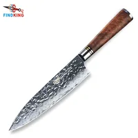 

8 Inch Sapele Wood Handle Damascus Chef Steak Knife