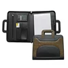 Old Fashion Document Bag Leather Portfolio Folder Business Briefcase