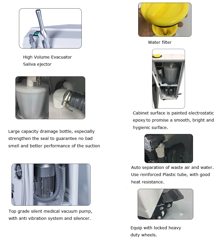 Mobile Saliva Ejector Suction Device Dental Suction Unit Buy Dental