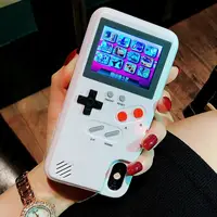 

Full color display Game phone cases chargeable smartphone case gameboy phone case for iphone 11