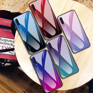 Aurora Gradient Transparent Phone Case Samsung S8 S9 Note 8 & 9