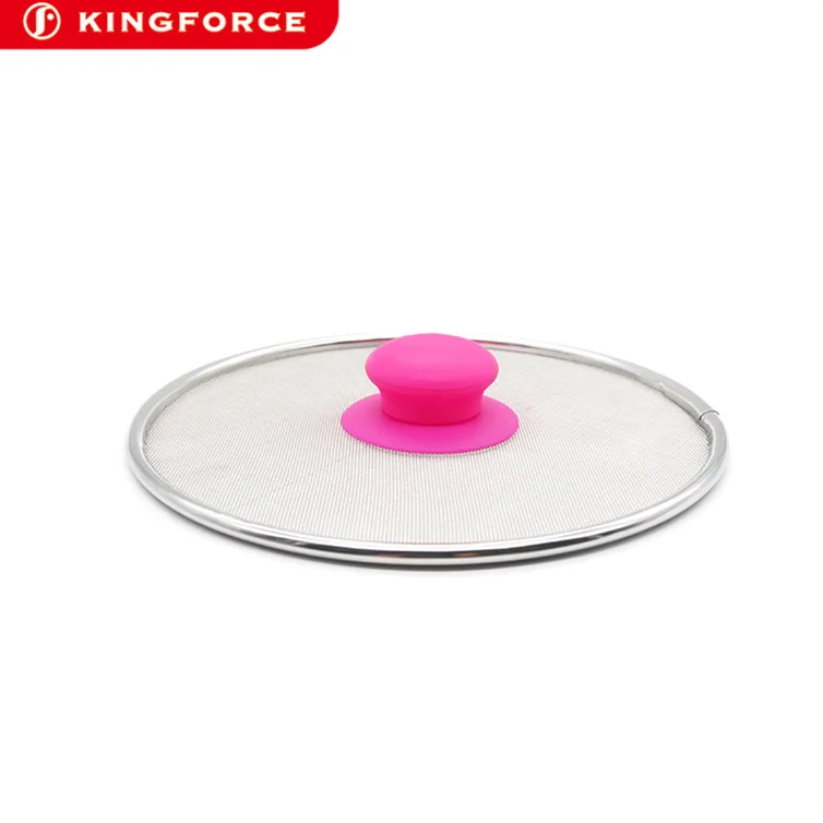 Steel Mesh Oil Splatter Screen Protector Cover Mesh Lid Splatter Guard