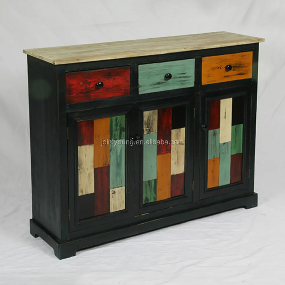 Indoor shabby chic houten kast voor woonkamer houten kast ...