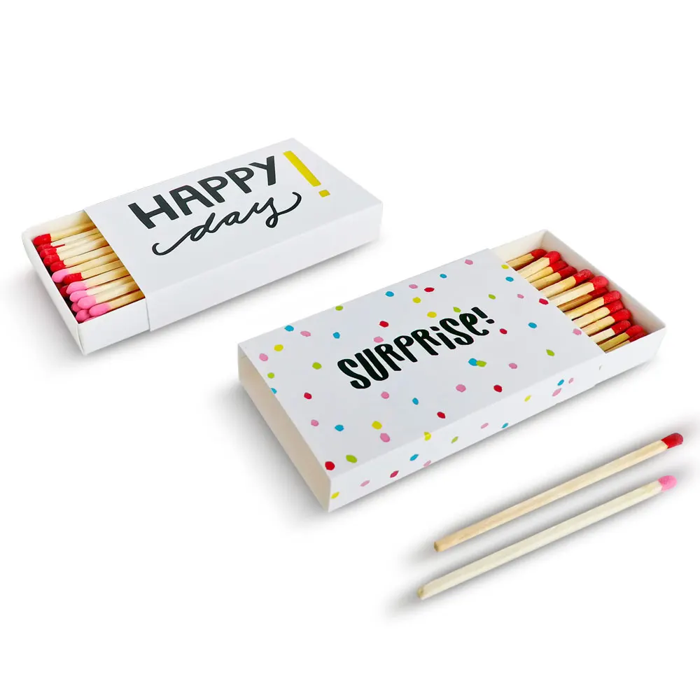 Wholesale Decorative Matches Safety Match Box Custom Candle Matches Buy Custom Candle Matches