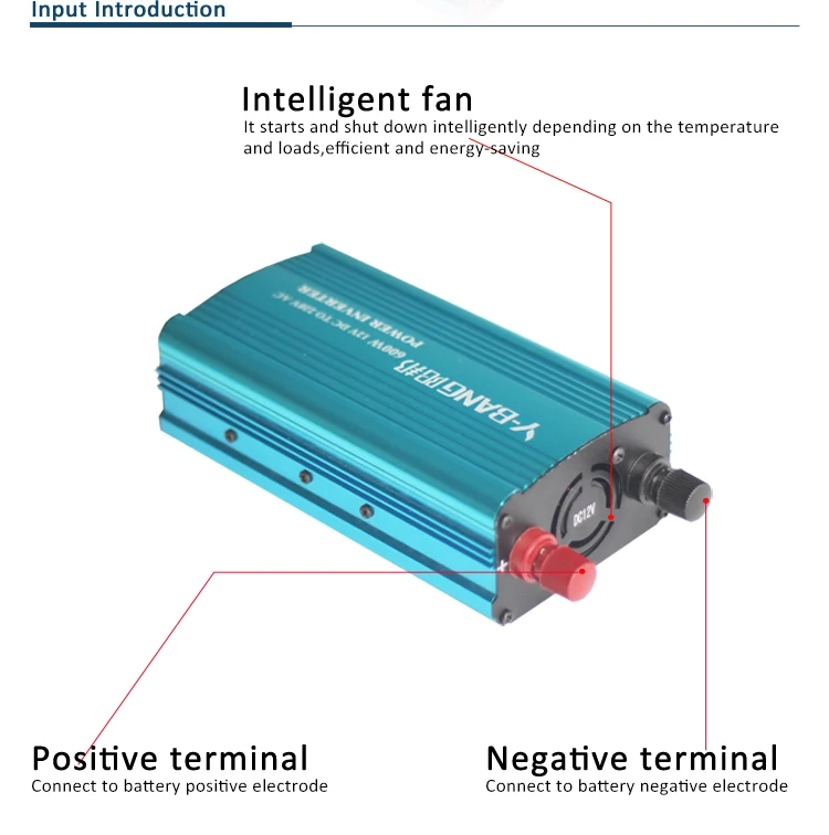 Small Size Car Battery Dc 12v Ac 220v 800w Power Inverter Buy 120v