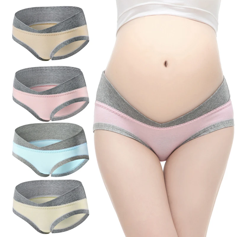 

Hot sale pregnant women panties underwear 100% cotton panties for fat ladies