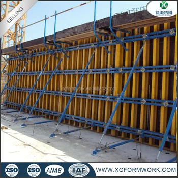 Panel Bekisting Beton beton Dinding Bentuk Untuk Dijual 