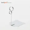 10cm Gold silvery black Picture Photo Clip POP metal sign holder price tag clip desk label holder metal sign clip stand