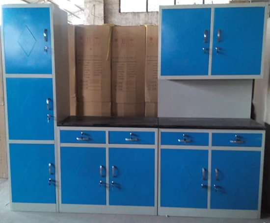 Gabinete de metal de acero inoxidable muebles de cocina para la venta