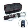 Leather Car Key Case Cover Protector For Toyota for Daihatsu Tanto LA600S/LA610S Move Custom LA800S/LA810S 2 4 buttons key bag
