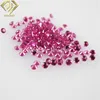 2mm round diamond cut synthetic ruby