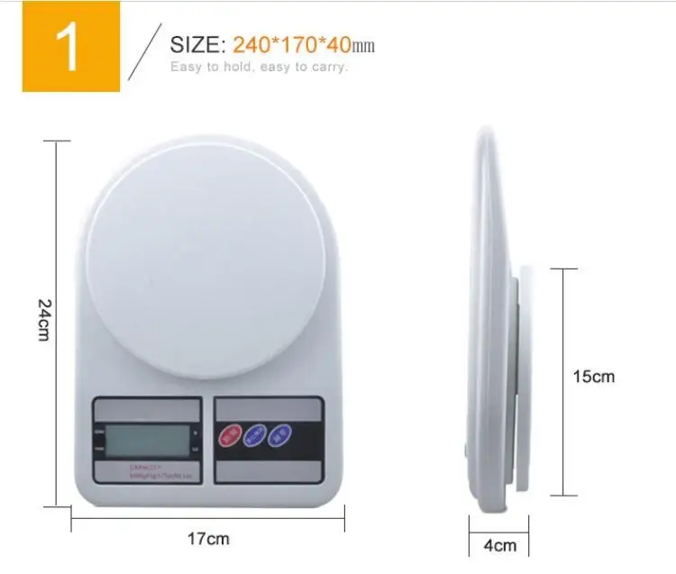 ميزان مطبخ صيني إلكتروني رقمي sf 400 10 كجم 0.1 جرام من مادة بلاستيك ABS بأفضل سعر من Yiwu
